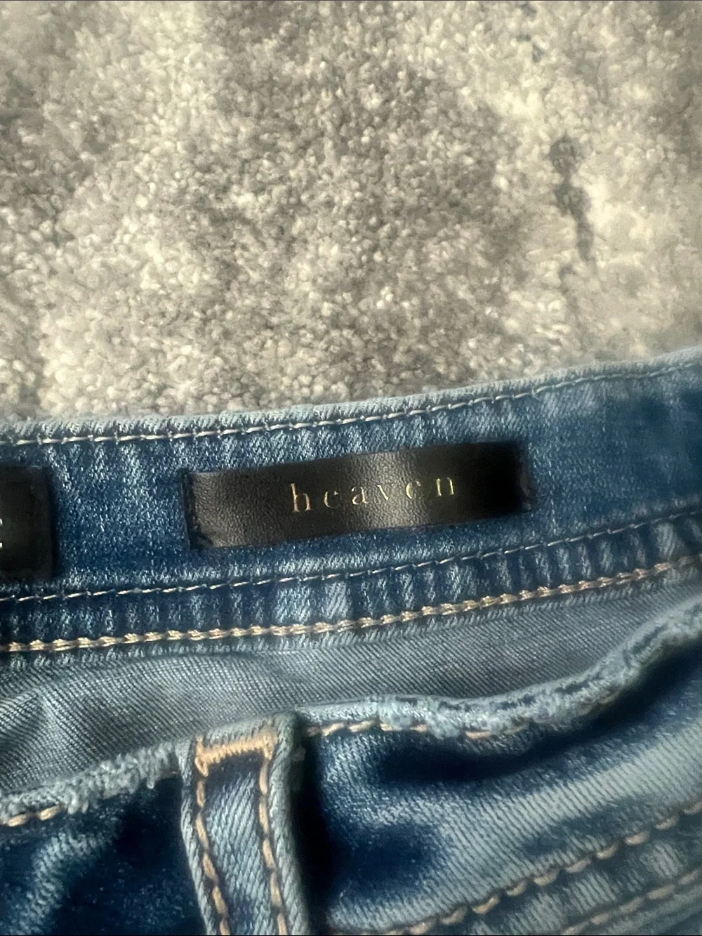 Miss Me Light-Mid Blue Size 32 Skinny Jeans - Picture 5 of 14